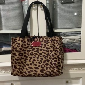 Adorable Kate spade leopard diaper bag!